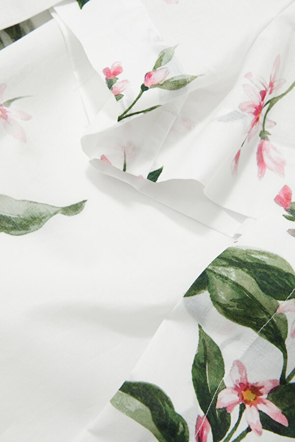 BEYAZ DESENLİ ŞORT-ETEK 7