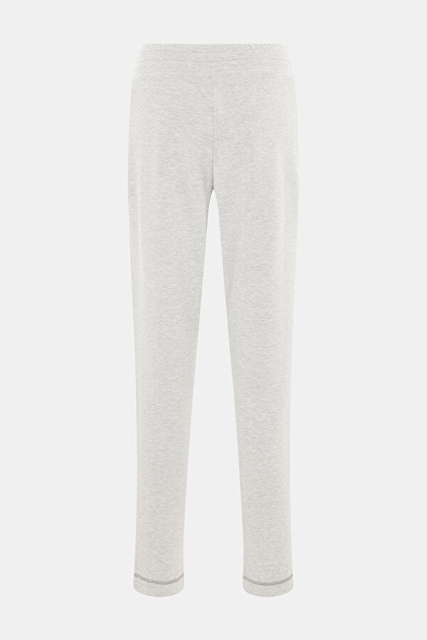 WHITE WIDE LEG SPORTS TROUSERS 2
