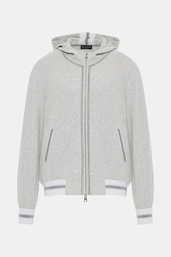WHITE HOODIE SWEATSHIRT