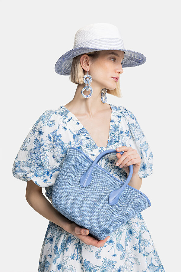 BLUE SHORT SLEEVE DRESS 6