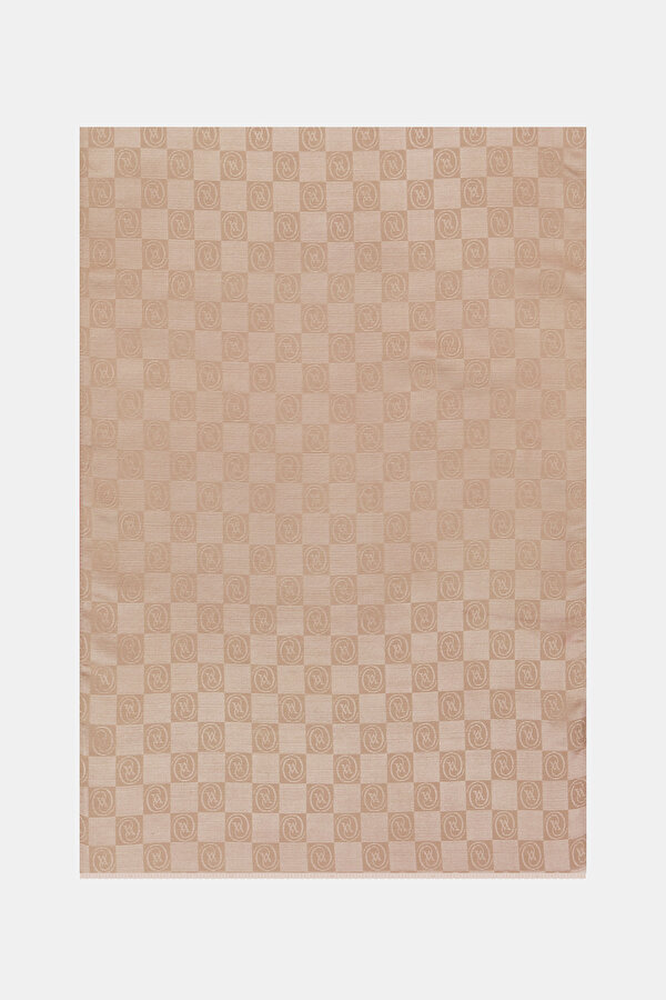 SAND COTTON/SILK FOULARD