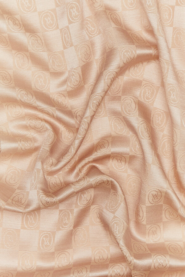 SAND COTTON/SILK FOULARD 2