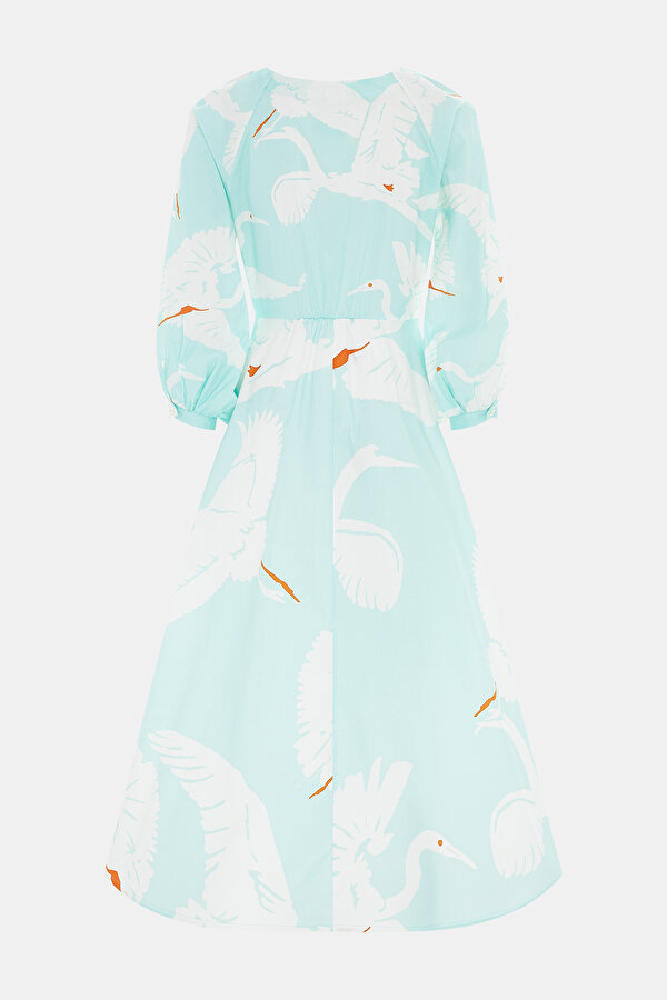 WHITE SHORT SLEEVE DRESS 6