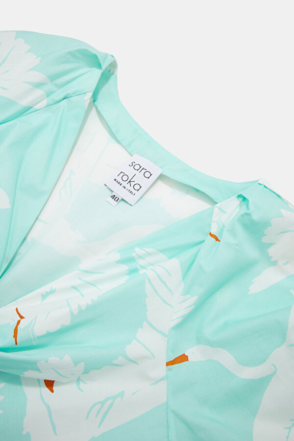 WHITE SHORT SLEEVE DRESS 7