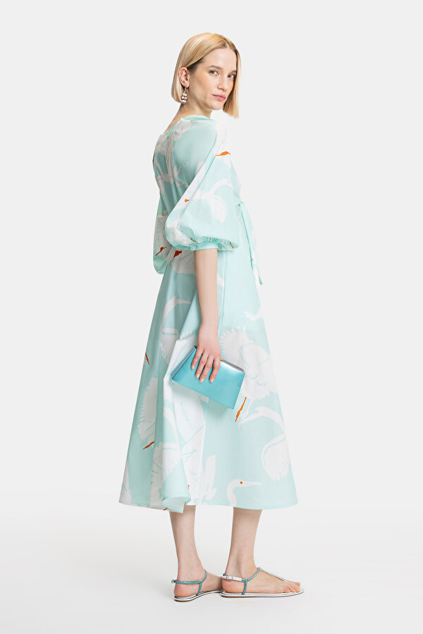 WHITE SHORT SLEEVE DRESS 2