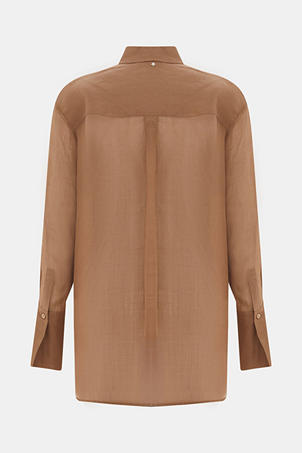 CAMEL LONG SLEEVE SHIRT 2