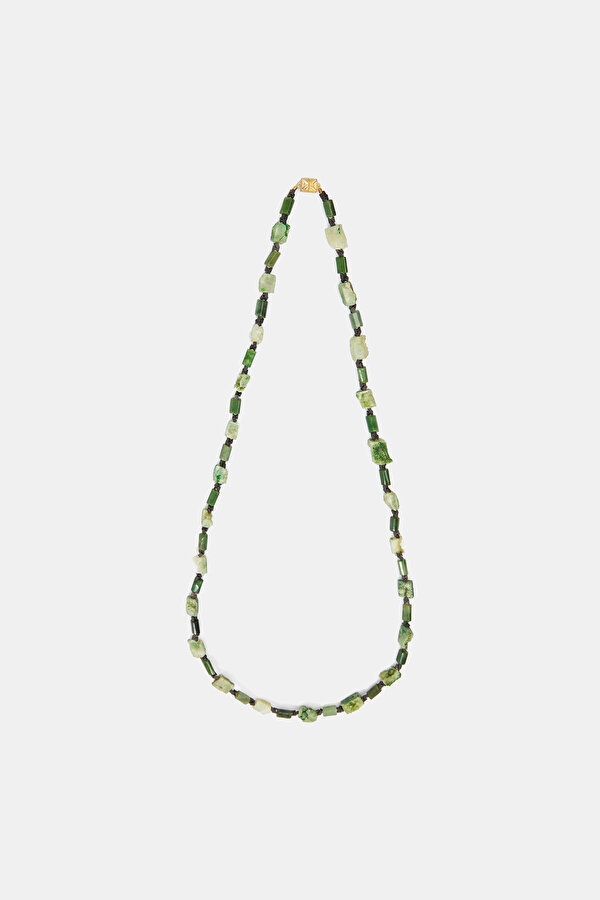 BROWN STONE NECKLACE