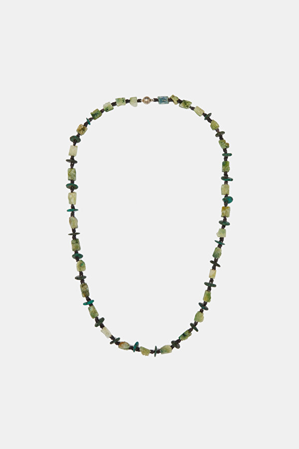 BROWN STONE NECKLACE
