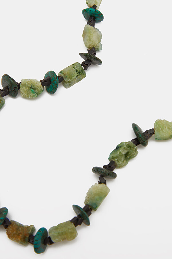 BROWN STONE NECKLACE 2