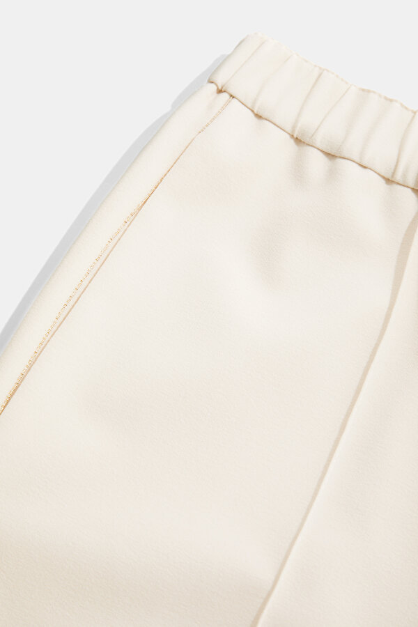 WHITE WIDE LEG TROUSERS 6