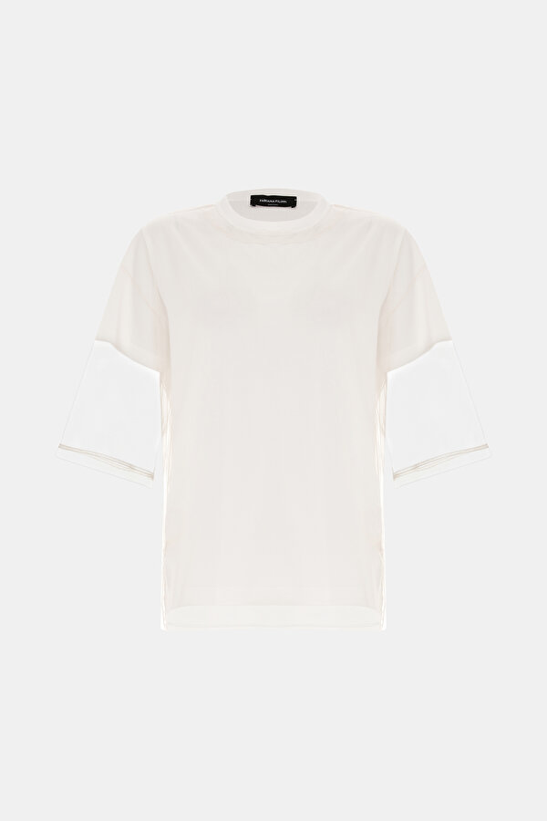POWDER BASIC / ROUND NECKLINE SHORT SLEEVE TSHIRT 6