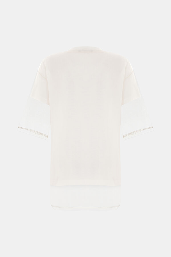 POWDER BASIC / ROUND NECKLINE SHORT SLEEVE TSHIRT 7