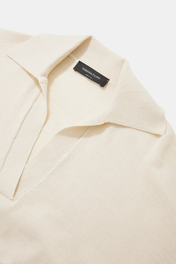 ECRU POLO NECK KNITWEAR 7