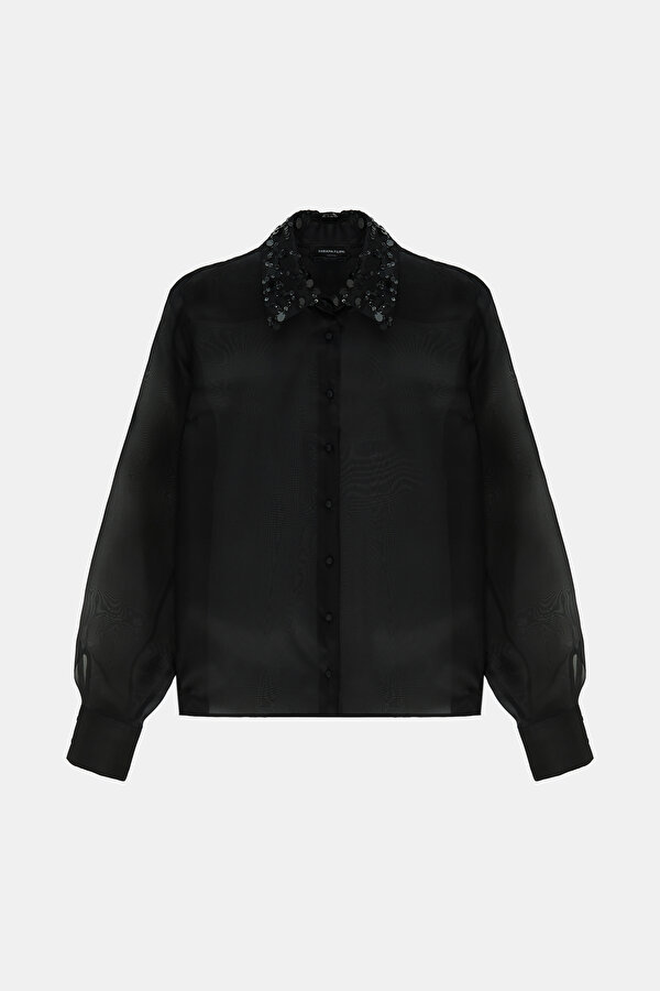 BLACK LONG SLEEVE SHIRT
