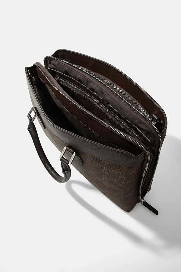 BEIGE MONOGRAM BAG 7