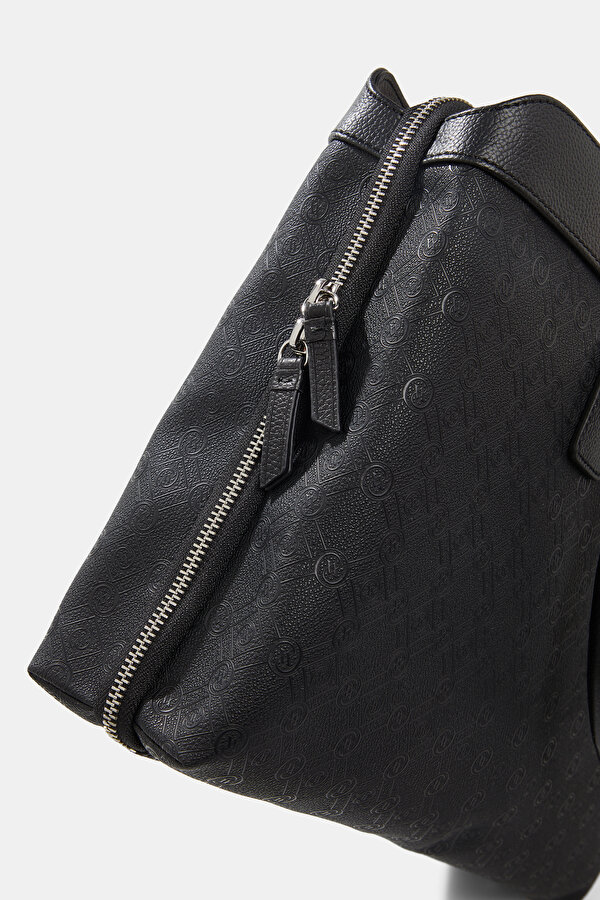 BLACK MONOGRAM BAG 6