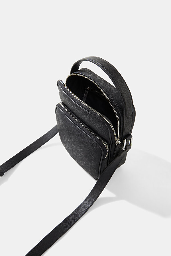 BLACK MONOGRAM BAG 6