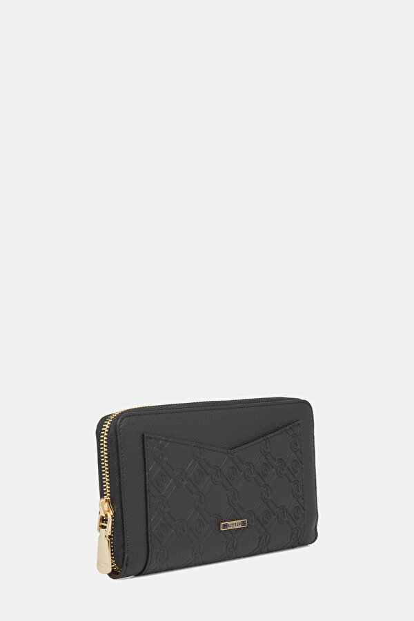 TAN MONOGRAM LEATHER WALLET 2