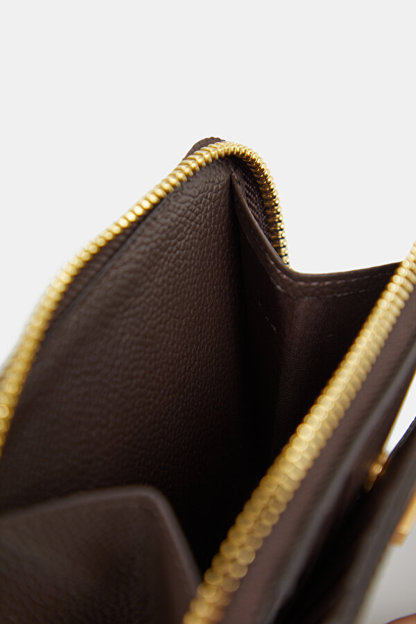 BEIGE MONOGRAM WALLET 6
