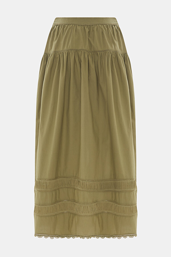 KHAKI SKIRT 2