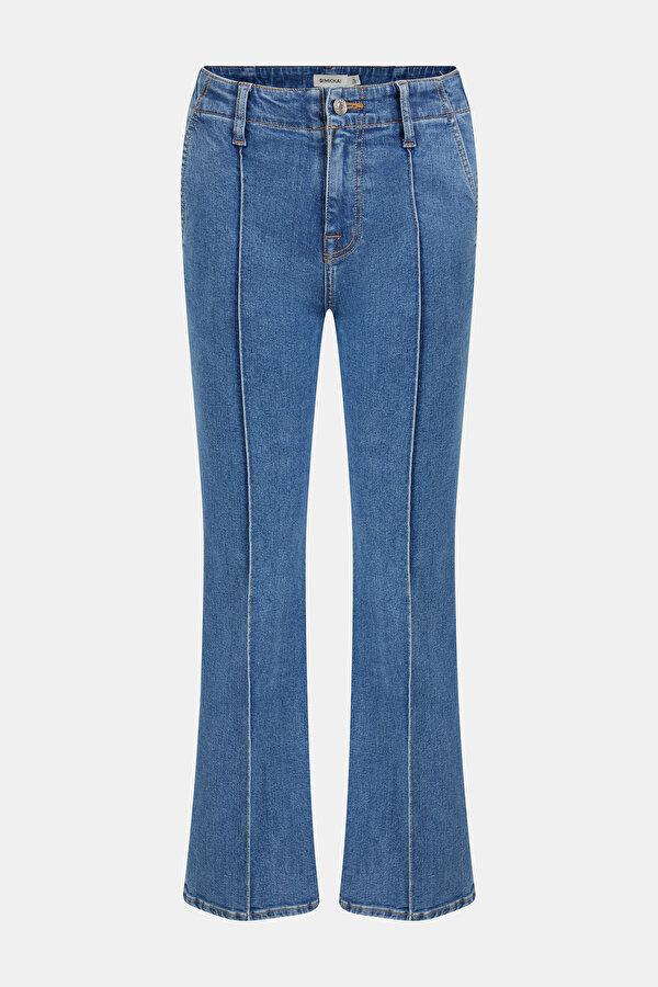 DARK BLUE WIDE LEG TROUSERS
