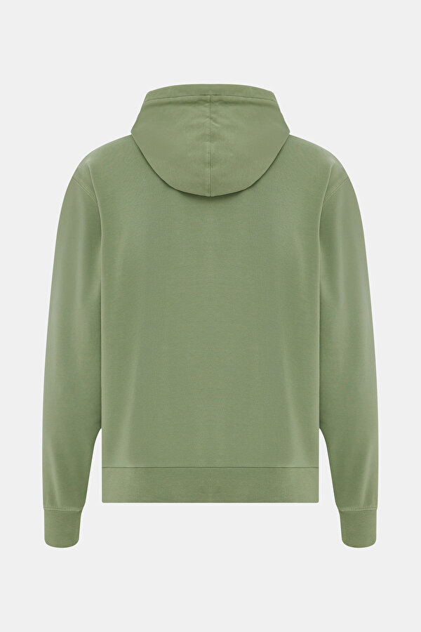 YEŞİL KAPUŞONLU SWEATSHIRT 2
