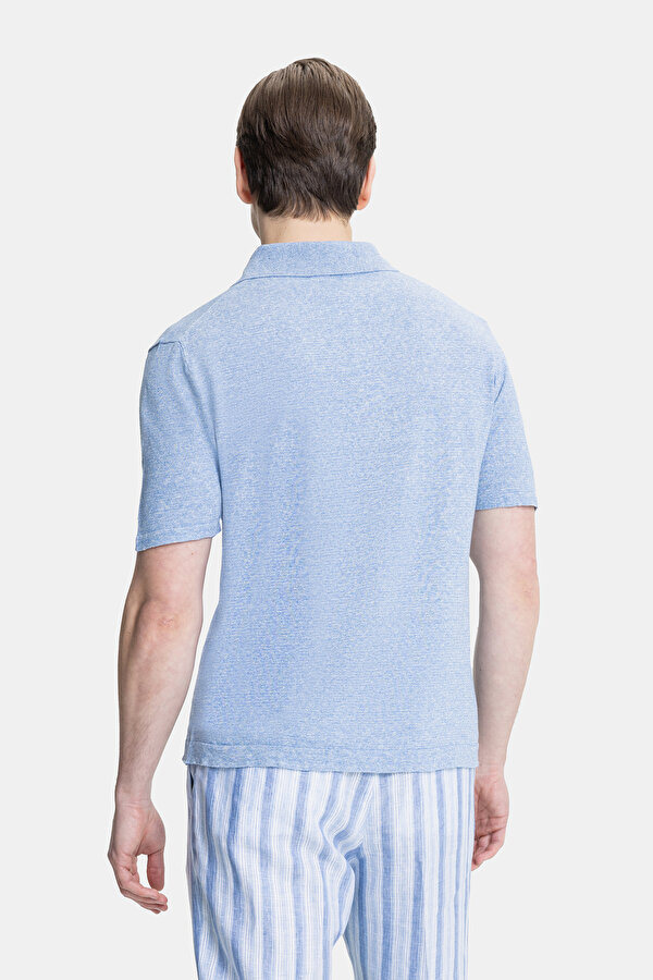 MAVİ KISA KOLLU T-SHIRT 2