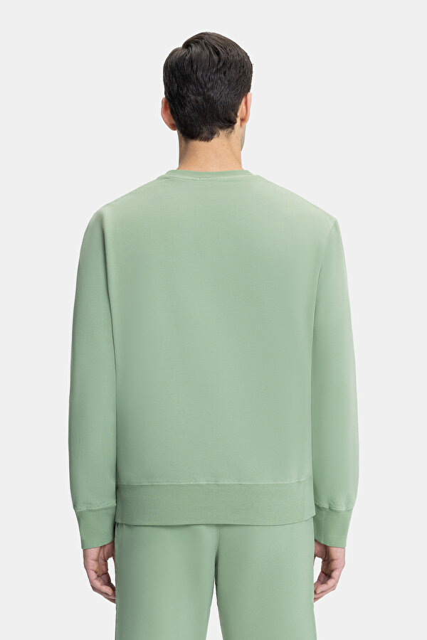 YEŞİL O YAKA SWEATSHIRT 2