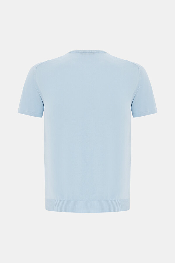 MAVİ O YAKA KISA KOLLU T-SHIRT 2