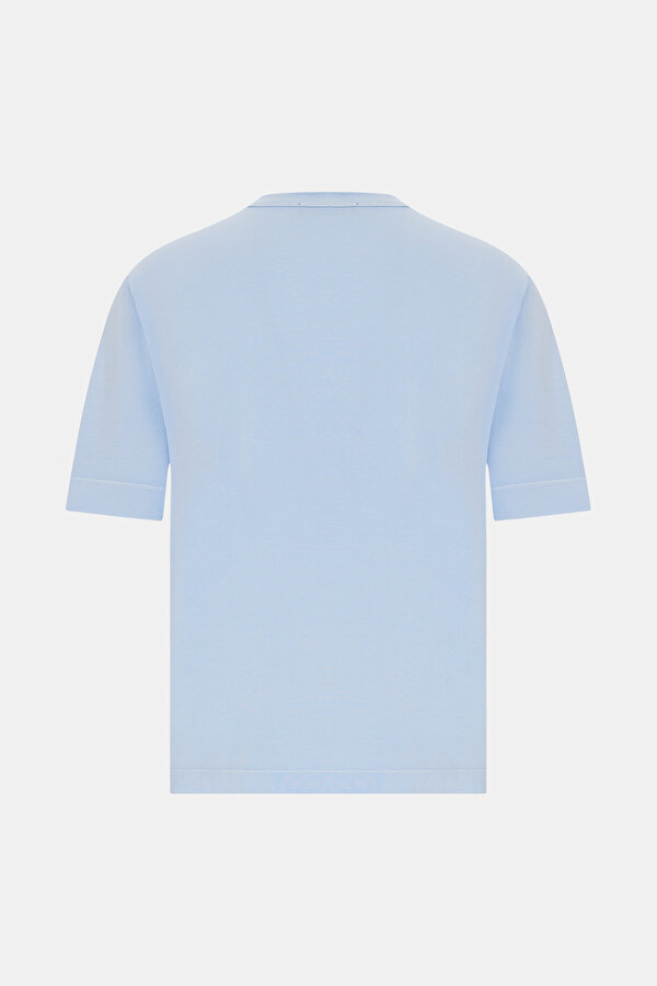 MAVİ O YAKA KISA KOLLU T-SHIRT 2