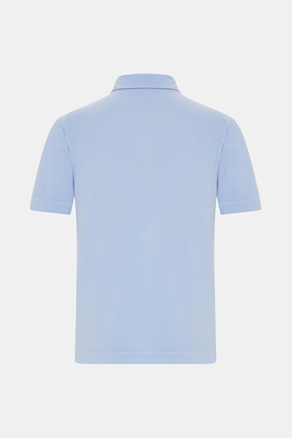 MAVİ POLO YAKA KISA KOLLU T-SHIRT 2