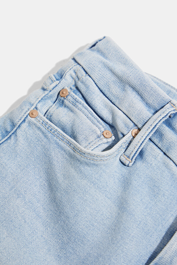 LIGHT BLUE WIDE LEG TROUSERS 6