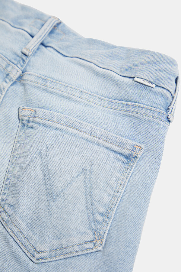 LIGHT BLUE WIDE LEG TROUSERS 7