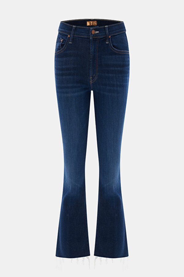 NAVY BLUE STRAIGHT CUT TROUSERS