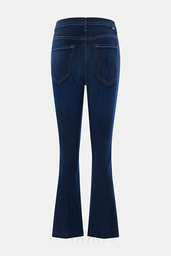NAVY BLUE STRAIGHT CUT TROUSERS 2