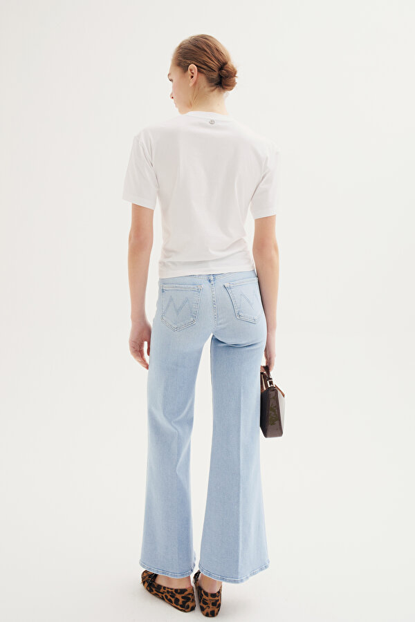LIGHT BLUE WIDE LEG TROUSERS 2