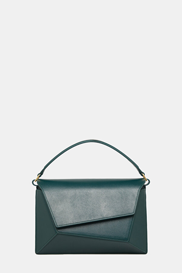 GREEN LEATHER BAG