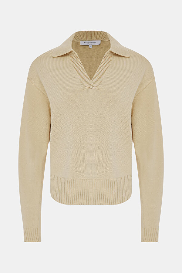CREAM WOOL JERSEY