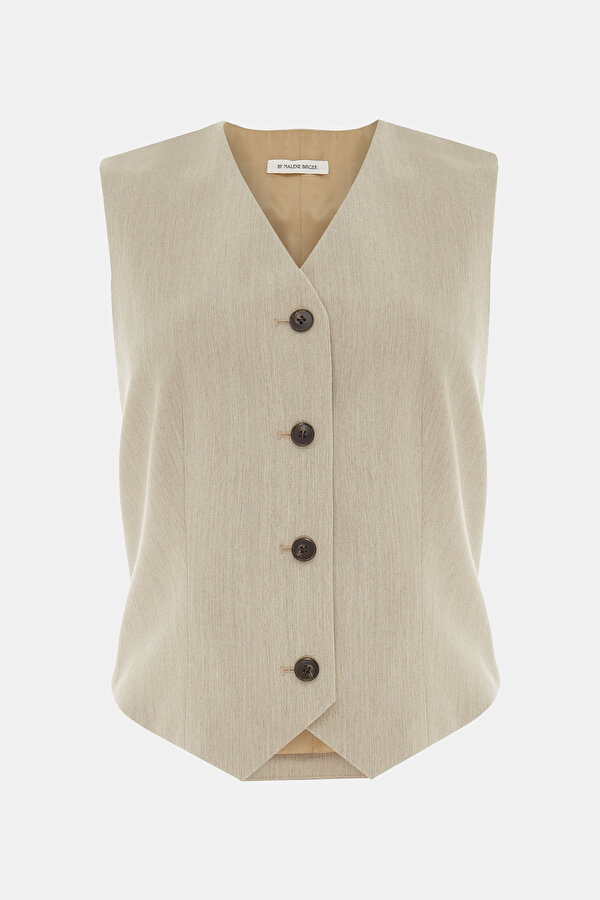 BEIGE VEST