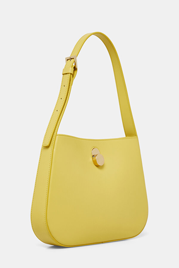 YELLOW LEATHER BAG 2