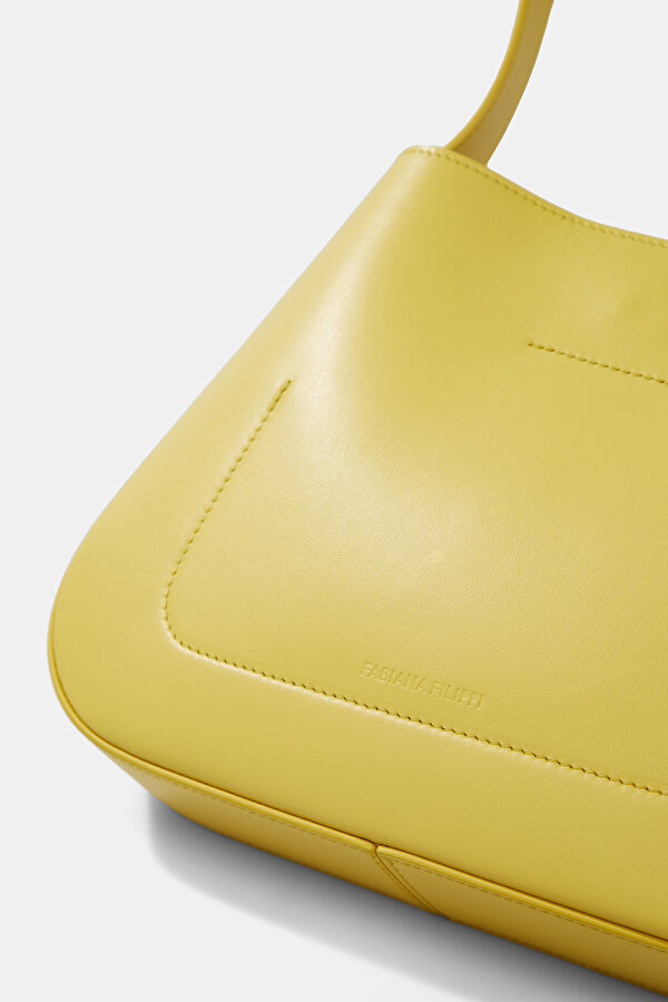 YELLOW LEATHER BAG 6