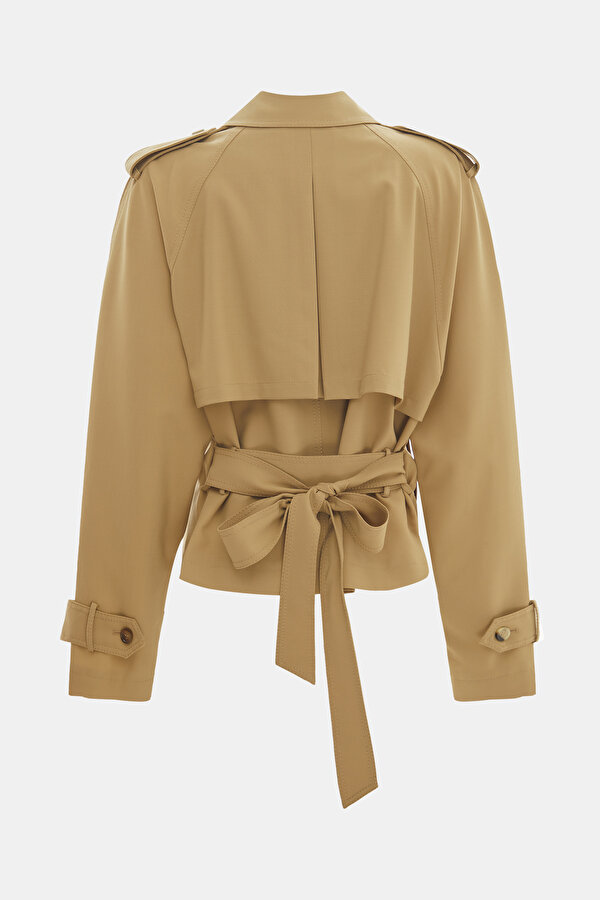 LIGHT BROWN TRENCH COAT 2