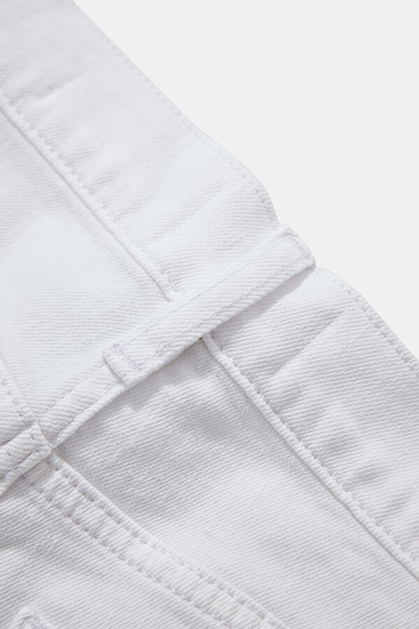 WHITE WIDE LEG TROUSERS 6
