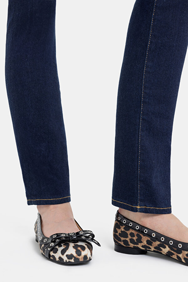NAVY BLUE STRAIGHT CUT TROUSERS 7