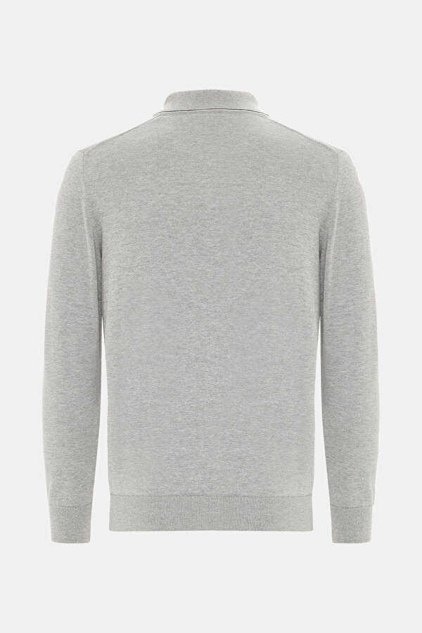 GREY POLO NECK TRICOT 2