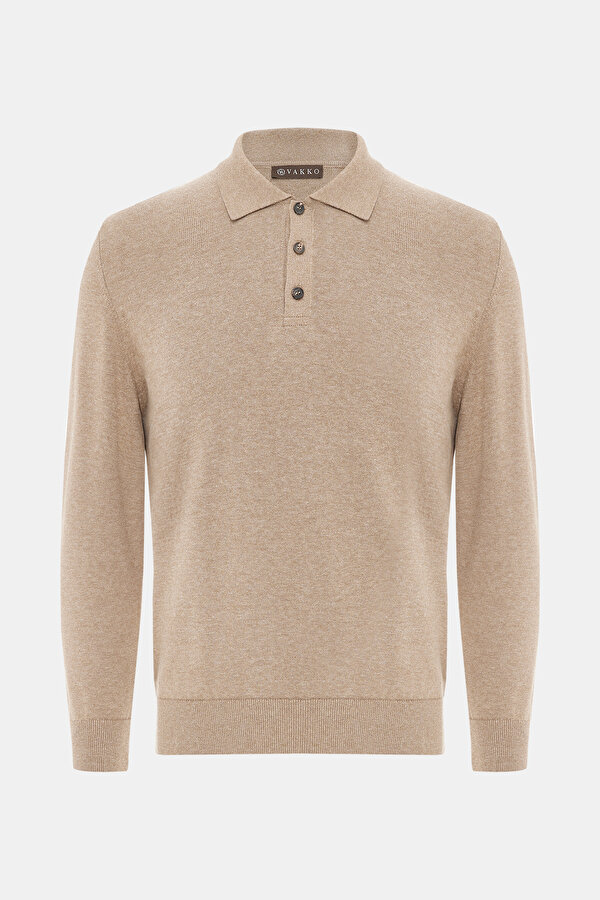 MINK POLO NECK TRICOT