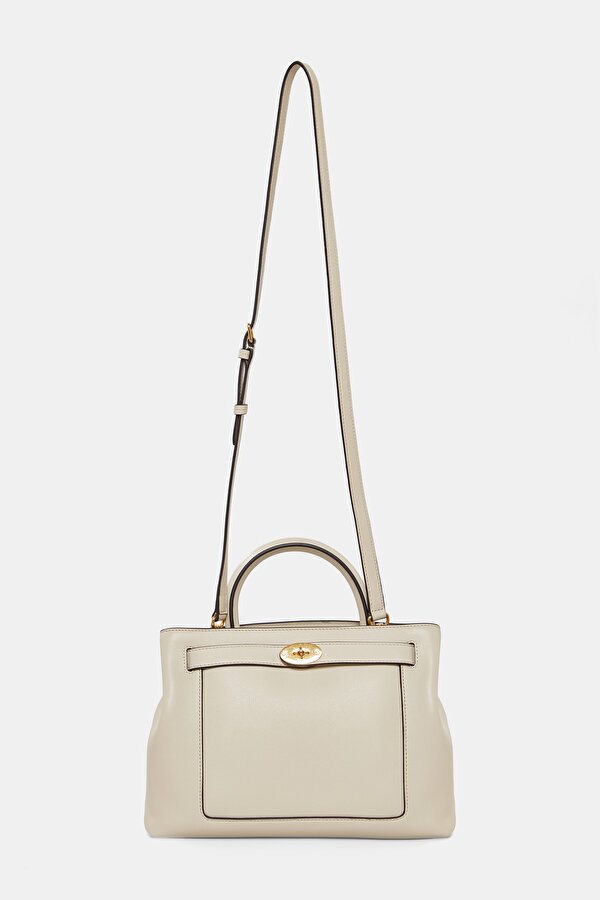 ECRU LEATHER BAG 2