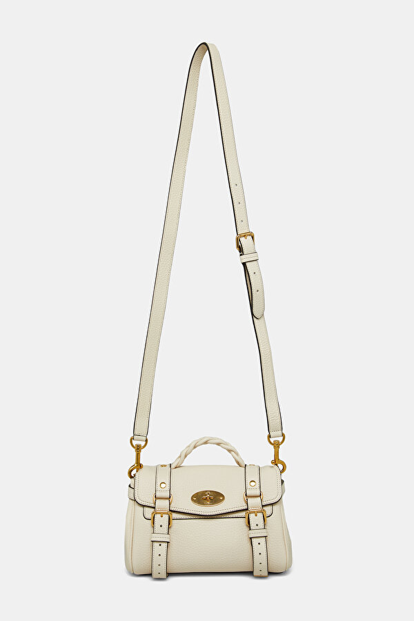 ECRU LEATHER BAG 2