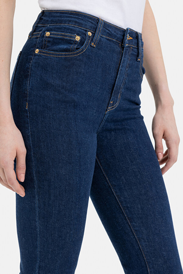 HIGH RISE FLARE JEAN PANTOLON