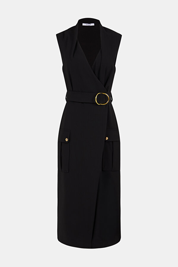 BLACK MİDİ DRESS